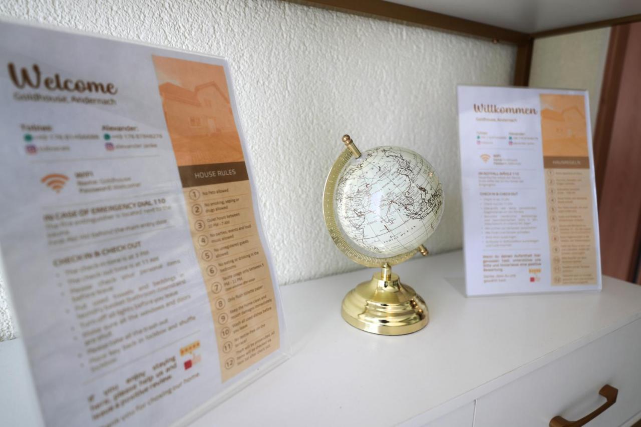 Goldhouse - Sauna, Whirlpool, Switch, Darts & Mehr Andernach Eksteriør bilde