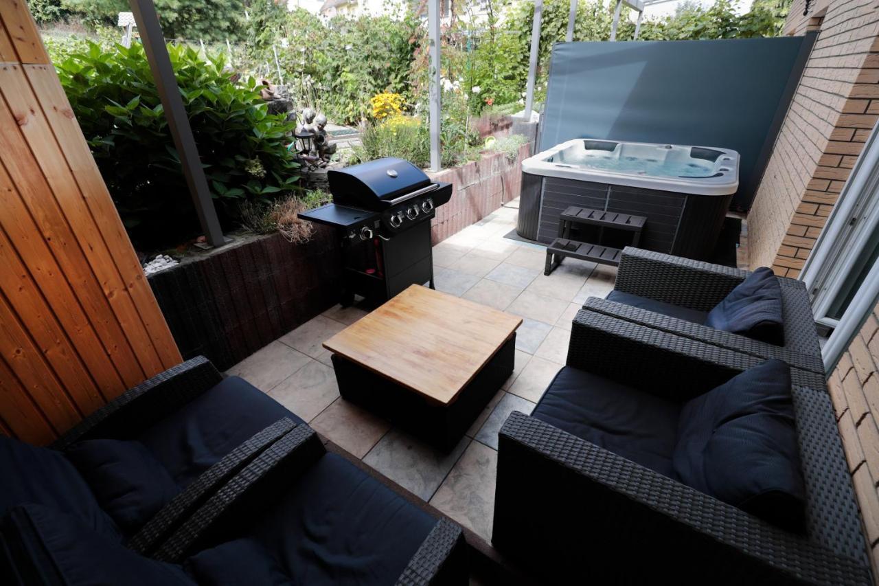 Goldhouse - Sauna, Whirlpool, Switch, Darts & Mehr Andernach Eksteriør bilde